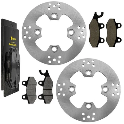 Front Brake Disc & Pads for Kawasaki Teryx4 750 KRT750 2012-2013 Left Right - Image 1 of 4