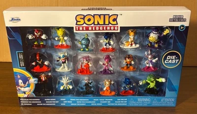 Sonic The Hedgehog-Jada Nano Metalfigs 18-Pack Diecast Figures Series 1 -NEW/NIP - Image 1 of 4