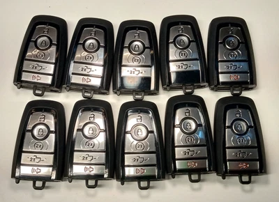 LOT OF 10 OEM  FORD RAPTOR SMART KEY FOB REMOTES M3N-A3C108397 5 BUTTONS - Image 1 of 3