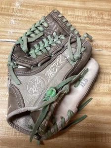 "Guante de lanzamiento rápido M2 Customs 11,5"" cuero genuino Steer Hide". Desteñido. “MERRILL” - Imagen 1 de 8