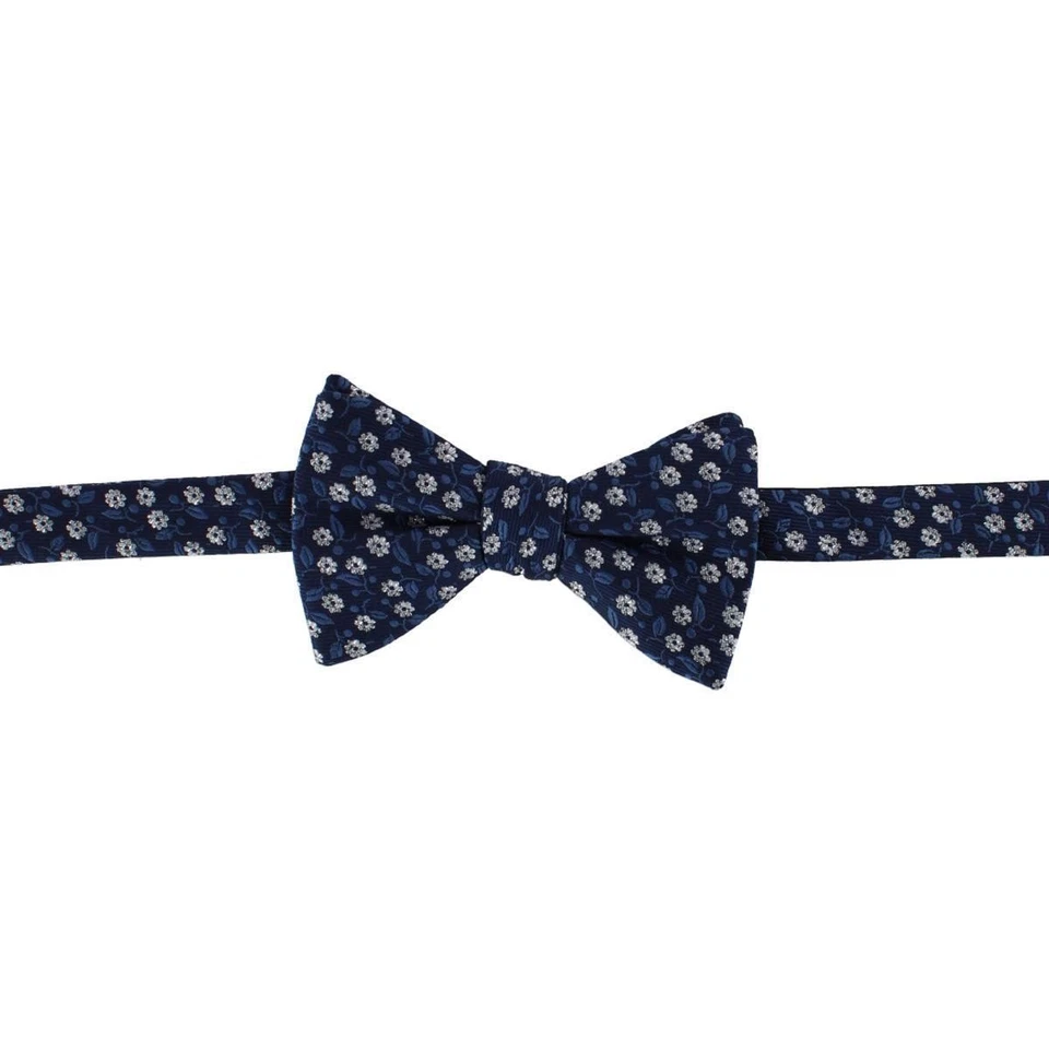 Pajarita metálica con flores y hojas Ascentix Foto 1 de 1