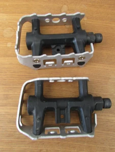 Wellgo (LU-982) Bike Pedals In Polished Aluminium Good condition - Picture 1 of 3