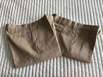 NWOT Red KAP Tan Work/Uniform Men's Pants 32x32 Bundle - Image 1 of 4