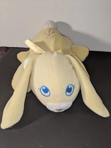 Vintage Playskool My Very Soft Pet Yellow Bunny Rabbit 1995 Squeaker 12" Plush - Picture 1 of 6