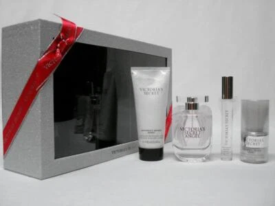 Новый в коробке Victoria's Secret ангел 4шт подарочный набор парфюмированная вода роллербол мерцание и стирка - Изображение 1 из 4