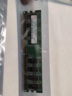 2GB 2x1GB PC2-6400 DELL SNPXG700C/1G DDR2-800 HYNIX HYMP112U64CP8-S6 AB-C  - Image 1 of 2