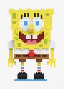 Bob Esponja Pantalones Cuadrados BRXLZ Nickelodeon Personaje Puzzle Figura FOCO ¡NUEVO!! - Imagen 1 de 7
