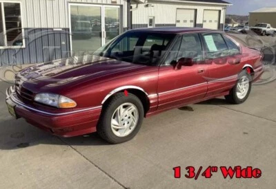 for:1992-1999 PONTIAC BONNEVILLE Fender Trim Wheel Lip Well 4Pc 1.75" - Image 1 of 4