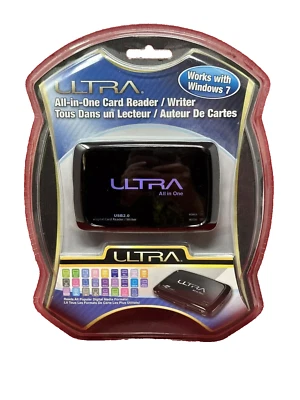 22-in-1 USB Ultra 2.0 Flash Memory Card Reader Writer Model ULT31803 - Image 1 of 4
