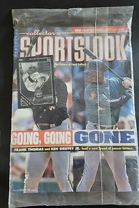 Collector's Sports Look Magazine October 1994 With Card In Bag Sealed Holed Warp - Picture 1 of 12