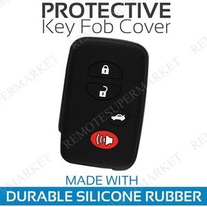 Key Fob Cover for 2013-2014 Subaru BRZ Remote Case Rubber Skin Jacket - Picture 1 of 1