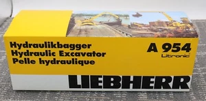 Conrad Liebherr A 954 Hydraulic Excavator 1:50 2839 in Box Germany - Picture 1 of 11