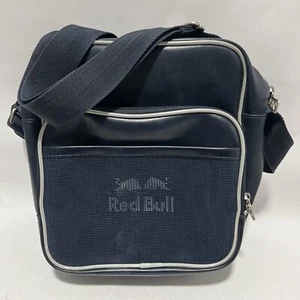 Vintage Red Bull Energy Shoulder Bag Blue Crossbody Seatbelt Strap Extreme Sport - Picture 1 of 14