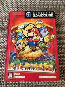 Nintendo Game cube Paper Mario RPG GCN Action Game Japan Import - Picture 1 of 3