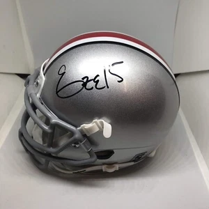 Ezekiel Elliott & Robert Smith Signed Ohio State Buckeyes Mini-Helmet (JSA COA) - Picture 1 of 4