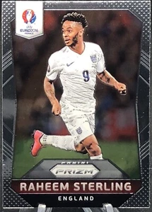 2016 Panini UEFA Euro Prizm RAHEEM STERLING Base - Picture 1 of 2