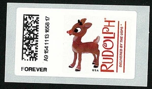 US CVP92 Holiday Rudolph Kiosk ATM F single MNH 2014 - Picture 1 of 1