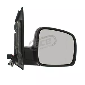 Electric Wing Door Mirror VW Caddy Mk3 Van 2004-2011 Black Cover Right Hand Side - Picture 1 of 23