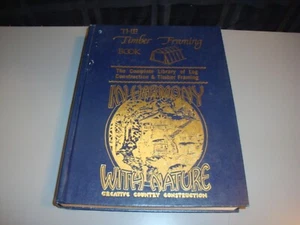 Timber Framing Book Complete Library of Log Construction & Timber Framing Elliot - Picture 1 of 9