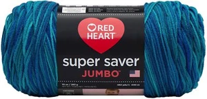 Red Heart Super Saver Yarn Macaw - Picture 1 of 2
