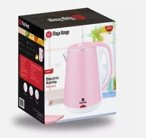 Bollitore Elettrico Rosa 1,8L Senza Fili 2200W Bollitura Rapida Acqua Calda Spegnimento Automatico Sicuro - Foto 1 di 8