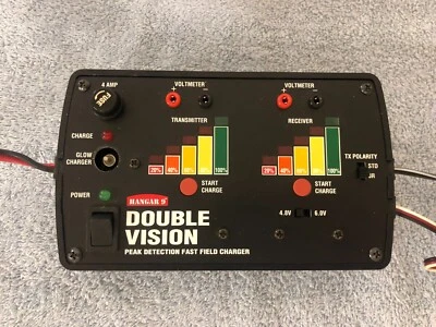 Hangar 9 Double Vision Ni-Cad Battery Field Charger HAN114 - Image 1 of 4