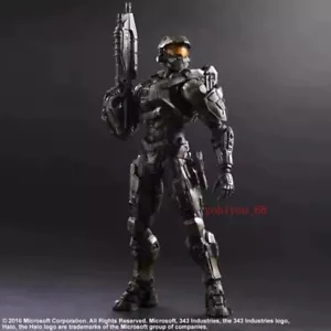 HALO Master Chief John117 S117 Movable Action Figure 33cm PVC Model Statue Toys - Picture 1 of 5