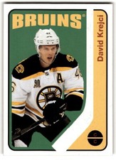 2014-15 O-Pee-Chee Retro David Krejci #87 Boston Bruins