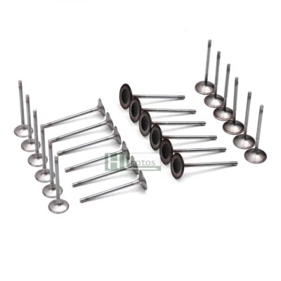 Комплект из 24 впускных и выпускных клапанов для Porsche Panamera 970 M46.20 M46.40 3,6 л V6 - Изображение 1 из 4