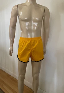 UNISSUED US ARMY 1970'S PHYSICAL TRAINING (PT) SHORTS "BANANA SUIT" (LARGE) - Picture 1 of 8