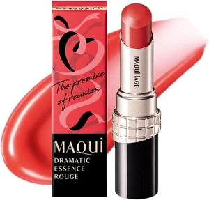 SHISEIDO MAQUILLAGE dramatic essence lip care RD301 Promise to Meet Lipstic JPN - Picture 1 of 7
