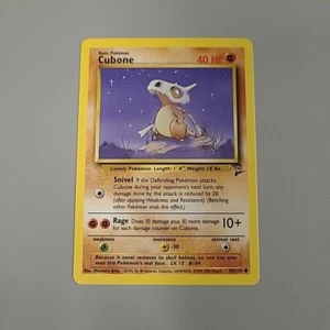 Pokémon TCG Cubone Base Set 2 70/130 Regular Unlimited Common LP - Picture 1 of 2