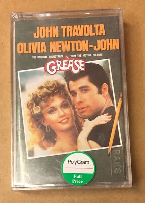 GREASE SOUNDTRACK (1998) SEALED CASSETTE MADE IN TURKEY - Image 1 of 2