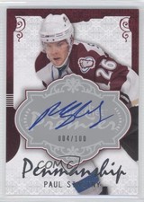 2008-09 O-Pee-Chee Premier Penmanship /100 Paul Stastny #PP-PS Auto