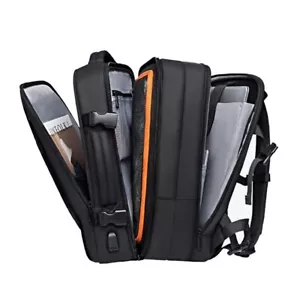 Zaino da Viaggio Uomo Business Estetica Zaino Scuola Espandibile USB Borsa Lar... - Foto 1 di 16