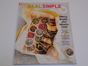 Real Simple Magazine December 2022 Christmas Holiday Homemade Treats Party Guide - Picture 1 of 1