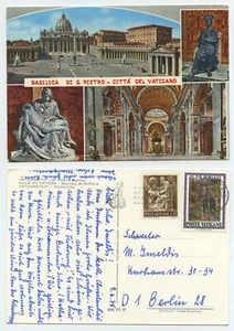 56590 - Basilica di S. Pietro - Citta del Vaticano - AK, gelaufen 10.6.1975 - Bild 1 von 1