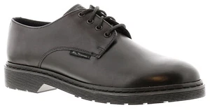 Ben Sherman Herren Schuhe Smart Dave Leder Schnürbar Schwarz UK Größe
