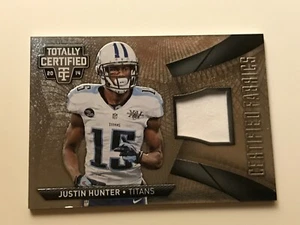 2014 totally certified football No.CF-HU JUSTIN HUNTER TITANS - Bild 1 von 1