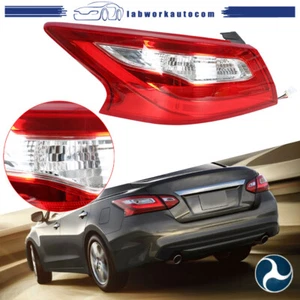 For 2016- 2018 Nissan Altima Red/Clear Outer Tail Light Lamp Left Driver Side - Picture 1 of 13