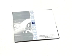 2003 GM Buick Cadillac Chevrolet GMC Hummer Pontiac Saab Saturn Pressemappe - Bild 1 von 2