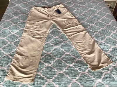 Nuevos pantalones de nailon West Marine, para hombre talla 36, blanco hueso Foto 1 de 4