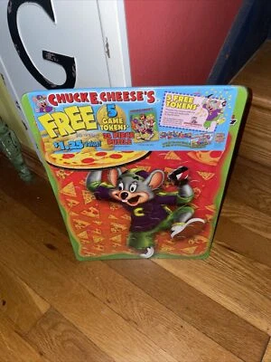 RARE~2005~Chuck E. Cheese~25 Pcs~Cardboard Inlay Puzzle~Master Pieces Puzzle CO - Image 1 of 4