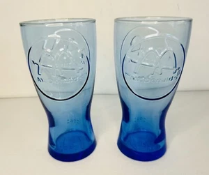 Juego de 2 vasos azules McDonalds 1961 vintage - Imagen 1 de 5