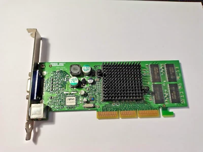 ASUS V8170SE NVIDIA GeForce 4 MX420  64MB SDR AGP Video Card VGA/TV Out - Image 1 of 2
