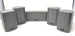 Boston Acoustics Micro 110x Satellite and 110C Center Speakers - Set 5 Speakers