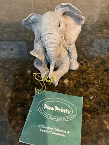 Goebel Paw Prints Maxwell Elephant - 3.5 in high - Mint condition