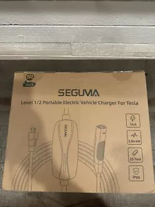 SEGUMA Level 1/2 EV Charger for Tesla 16Amp 25FT Cable with NEMA 6-20 Plug New - Bild 1 von 5