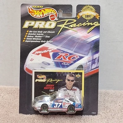Jeremy Mayfield #37 Ford Thunderbird Nascar 1997 1/64 Diecast  - Image 1 of 4