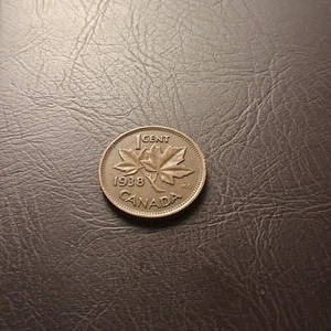 1938 Canada 1 Cent (Sc12) King George VI Canadian Penny Copper Coin Small Cent - Picture 1 of 2